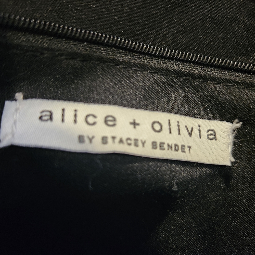 Alice + Olivia Black Floral Women's Bag - Picture 4 of 4